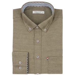 [95-120 빅사이즈] 옥스포드 베이지브라운 와이셔츠 - 104