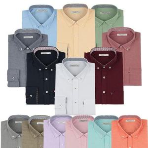 95-130빅사이즈 긴팔/반팔 남자 슬림핏 와이셔츠