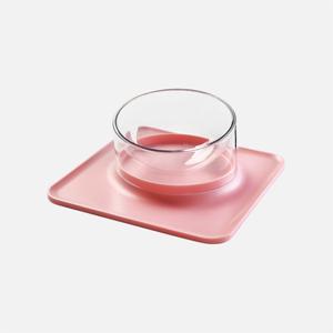 어바웃펫 1구 식기 핑크