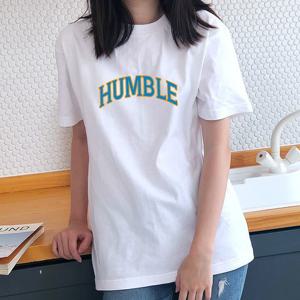 [험블스튜디오]  여성 반팔티셔츠  화이트