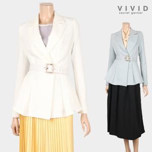 [비비드 시크릿가너][VIVID SG] 피크드 벨티드 정장자켓 VS11101