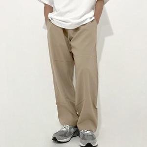 [582] 남자 밴딩 스판 팬츠 스판 세미 와이드 슬랙스