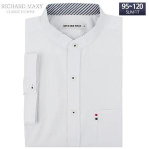95-130 빅사이즈 화이트 반팔 슬림핏 셔츠 - SMA6280
