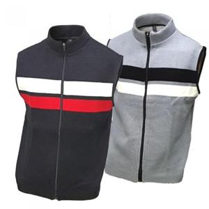 [디블록스] 남성 골프 투웨이 베스트 니트 조끼