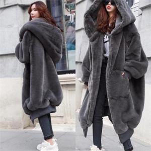 빅사이즈사랑해요 B291L110 포근오버자이언후드코트 DM