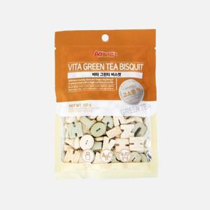 애니펫 비타 그린티 비스켓 100g 강아지 간식