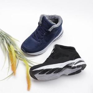 [할마마마] 중년남성하이탑운동화 털안감 할아버지신발선물