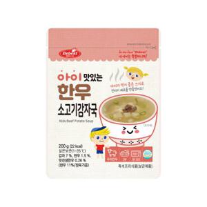 [배송비 체험 특가] 베베스트 아이 맛있는 한우 소고기 감자국 2개 아기 반찬 국