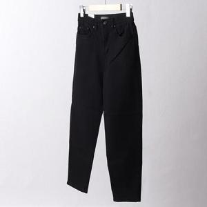 빅사이즈데일리팬츠 F122L409 스판블랙슬림배기팬츠 LO