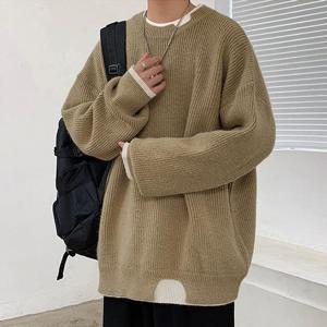 [잇백잇슈] 남성레이어드니트 감각적인 심플 가을겨울