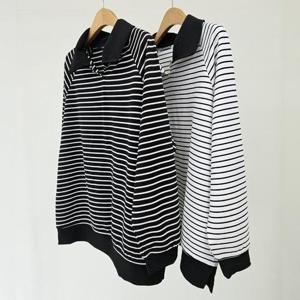 빅사이즈카라티 S730L409 홀스스트라이프배색티 MN