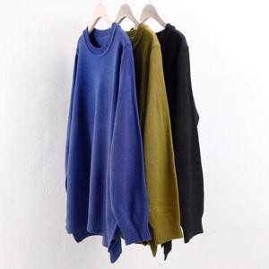 빅사이즈루즈니트티 0553L409 캐쥬얼루즈언발니트 EB