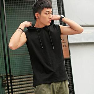 [라일리] Rly 민소매 남성 후드셔츠 DO6102