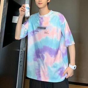 [라일리] Rly 이킨 남자 반팔티 물감티셔츠 LD-948