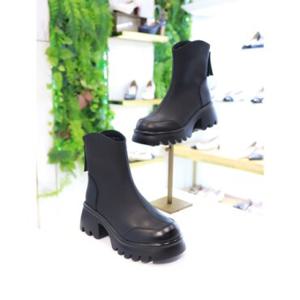 [백화점][GO-CCE] 고세 여성 데일리 경량 라운드 청키 앵클부츠 OZA4F023 블랙