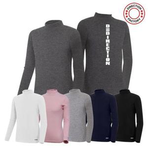 [디팩토리]남녀공용 면 반목티셔츠 DFTWM707