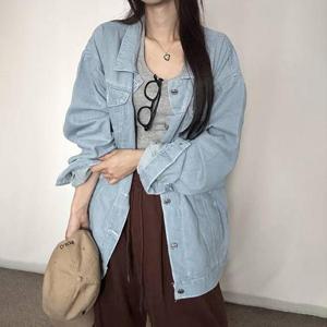 [잇백잇슈] 심플루즈핏청자켓 데님재킷 캐주얼 멋진