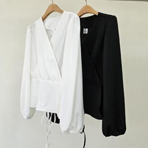 빅사이즈랩블라우스 S970L410 로드브이랩슬릿블라우스 CR