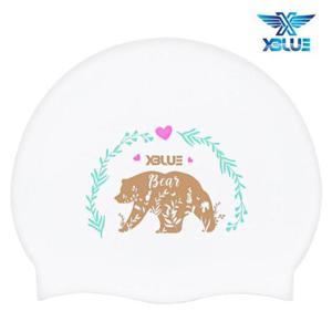 XBLUE 실리콘수모 수영모 X55835 비치웨어 여자수영모