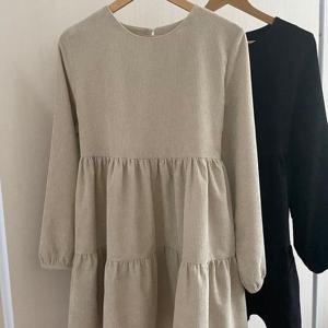 빅사이즈골덴원피스 N465L410 러블리골덴미니원피스 CR