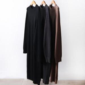 빅사이즈니트원피스 F677L410 반목캐시미어원피스 AP