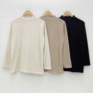 빅사이즈폴라티 T074L410 러블리반폴라넥피치티 ZY