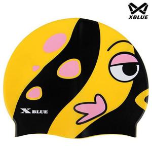 엑스블루 아동용 실리콘 수모 수영모 XB4330 비치웨어