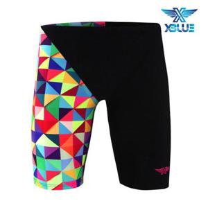 엑스블루 남자 탄탄이 5부 수영복 XB52647 강습용 강습