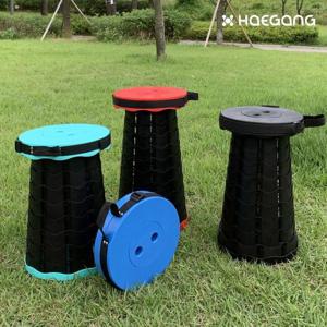 의자 플라스틱 휴대용 피크닉 접이식 캠핑 차박 보조 자바라 백패킹 간이 야외 용품 낚시