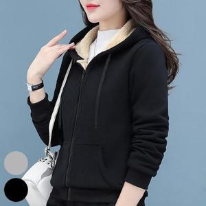 빅사이즈후리스집업 R283L411 베이직양털끈후드집업 DG