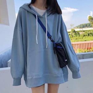 [라일리의류] Rly LOTO-28 오버핏 간절기 얇은 롱 후드티