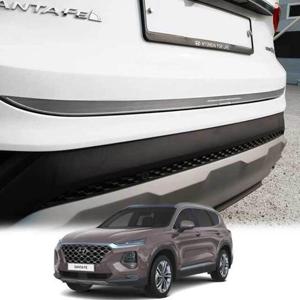 싼타페TM 메탈 트렁크 가니쉬 메탈몰딩