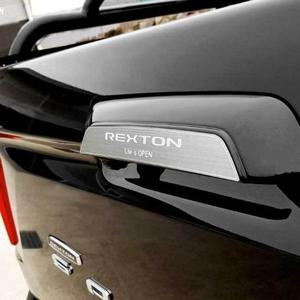 렉스턴스포츠 메탈 트렁크 포인트 가니쉬 메탈몰딩