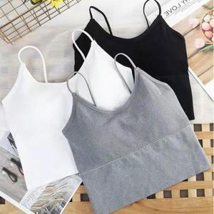 [와이에스몰] 여성 튜프탑 끈 캡 나시 티셔츠