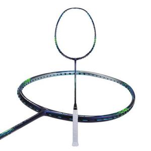 LiNing 라켓 (네이비.실버) 에어로넛 (AYPN214-4) (스트링 미포함) 8000D 배드민턴