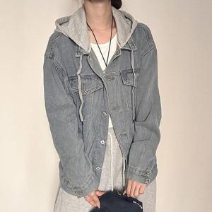 [잇백잇슈] 데일리후드청자켓 베이직 힙한 멋진 패션