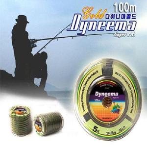 합사줄 다이니마 싸파 골드 P.E 100M 단색 회색
