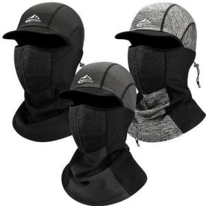 JU 히트발열 마스크 캡바라클라바 5in1 귀마개 넥워머 바라클라바
