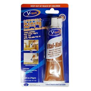 몰딩 착제(75g)타일 브이텍 접 인테리어전용