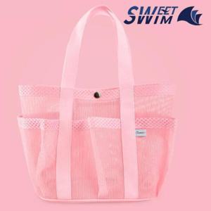 스윗스윔 망사 수영가방 사우나가방 JO55059 취미용 천
