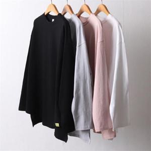 빅사이즈사랑해요 I370L203 컬러언발라벨긴팔티 GO