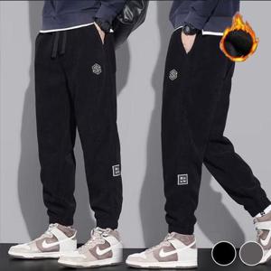 자수로고 옆패치 기모 조거 바지 URD-447