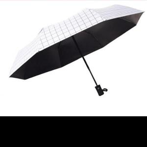 JU 체크 3단 자동 암막 양우산