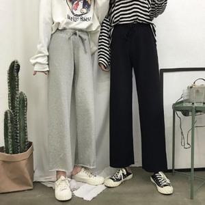 일자 9부 트레이닝 와이드 팬츠 DHH-A31