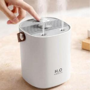 JU 더블제트 가습기 LED 무드등 손쉬운 저수조청소 사무실 카페 집안