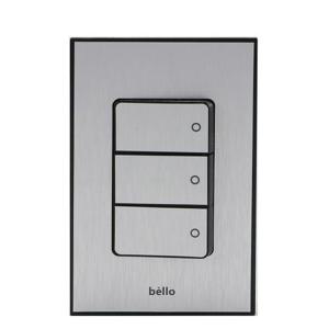 스위치(벨로) 3구1로(실버)