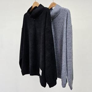 빅사이즈카라티 T386L412 믹시드단추패치카라티 OL