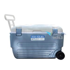 80L 낚시용 리빙월드 캠핑 / 바퀴형아이스박스 빅사이즈 대용량
