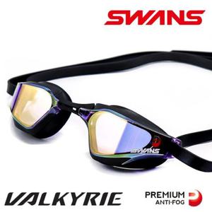 스완스 경기용 미러 패킹 수경 NM55352 수영안경 운동