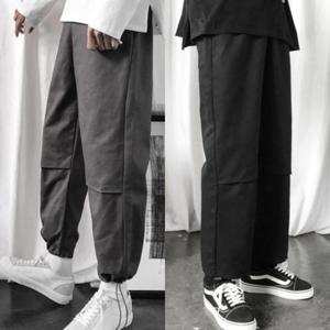 슬랙스 일자팬츠 캐주얼바지 밴딩 조거팬츠 INSUM15 긴바지 오퍼핏